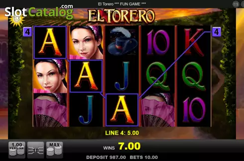 Οθόνη5. El Torero Κουλοχέρης