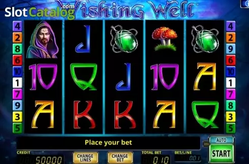 Οθόνη2. Wishing Well (Reel Time Gaming) Κουλοχέρης