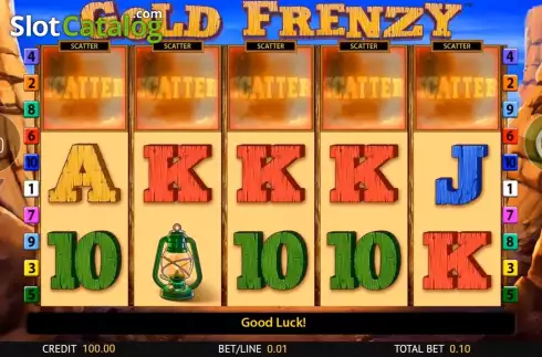 Οθόνη4. Gold Frenzy Κουλοχέρης 