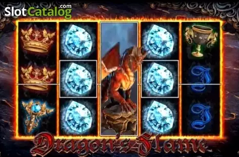 Οθόνη2. Dragon's Flame Κουλοχέρης