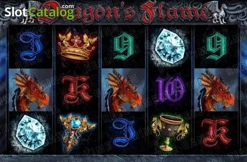 Οθόνη3. Dragon's Flame Κουλοχέρης