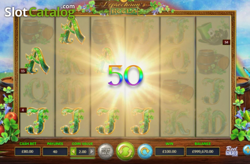 Οθόνη6. Leprechaun Reels Κουλοχέρης 