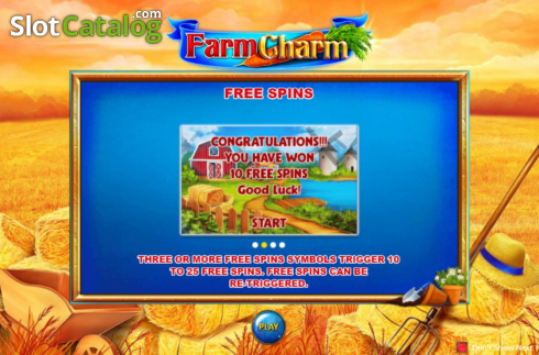 Οθόνη2. Farm Charm Κουλοχέρης 