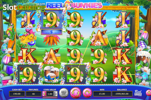 Οθόνη3. Reel Bunnies Κουλοχέρης