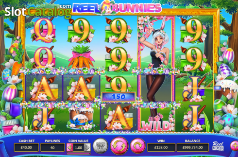 Οθόνη5. Reel Bunnies Κουλοχέρης