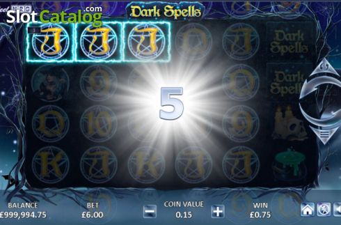 Οθόνη3. Dark Spells Κουλοχέρης 
