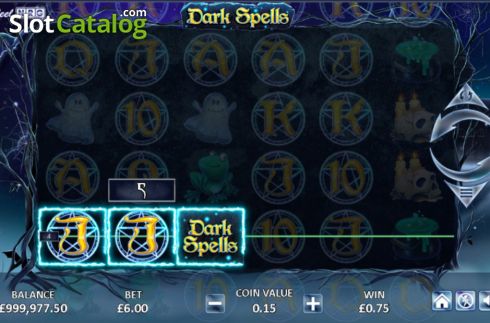 Οθόνη4. Dark Spells Κουλοχέρης 
