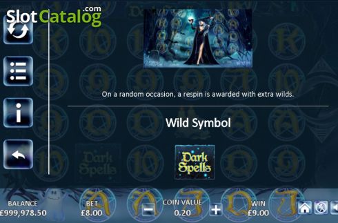 Οθόνη6. Dark Spells Κουλοχέρης 
