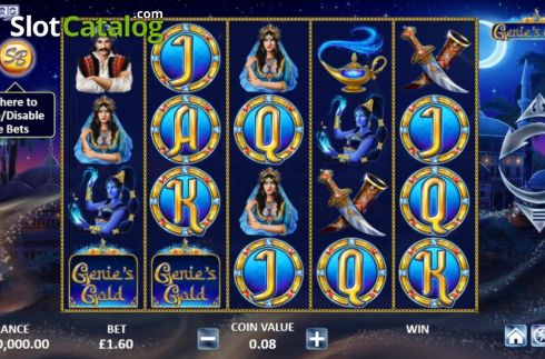 Οθόνη2. Genie’s Gold Κουλοχέρης
