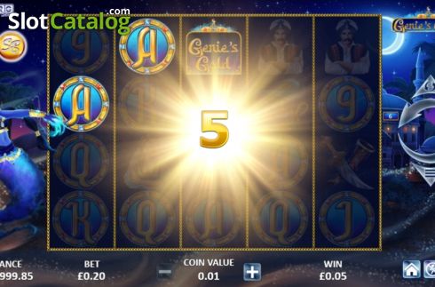 Οθόνη3. Genie’s Gold Κουλοχέρης