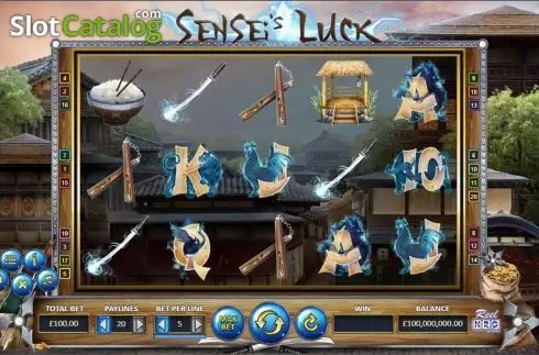 Οθόνη2. Sensei's Luck Κουλοχέρης