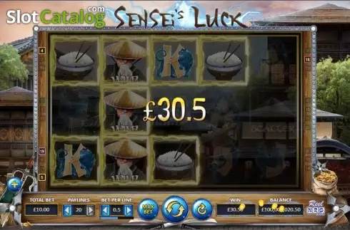 Οθόνη4. Sensei's Luck Κουλοχέρης