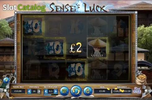 Οθόνη5. Sensei's Luck Κουλοχέρης