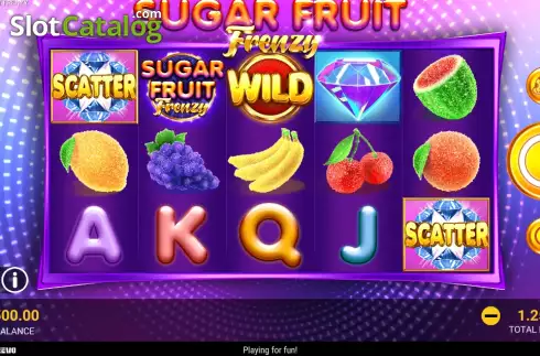 Οθόνη2. Sugar Fruit Frenzy Κουλοχέρης
