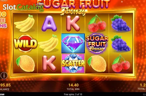 Οθόνη6. Sugar Fruit Frenzy Κουλοχέρης
