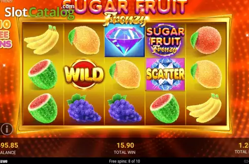 Οθόνη7. Sugar Fruit Frenzy Κουλοχέρης