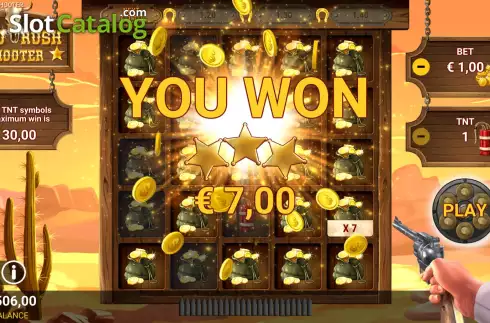 Οθόνη5. Gold Rush Shooter Κουλοχέρης