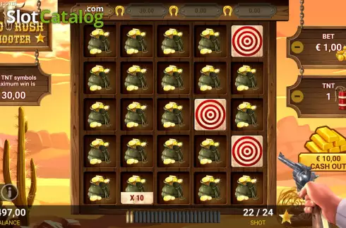 Οθόνη6. Gold Rush Shooter Κουλοχέρης