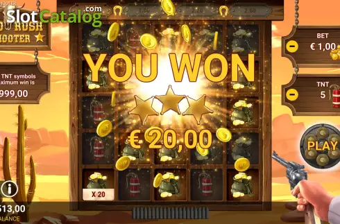 Οθόνη9. Gold Rush Shooter Κουλοχέρης