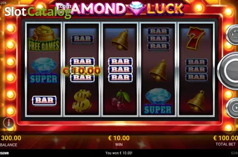 Οθόνη3. Diamond Luck Κουλοχέρης