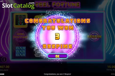 Οθόνη5. Reel Fortune Κουλοχέρης