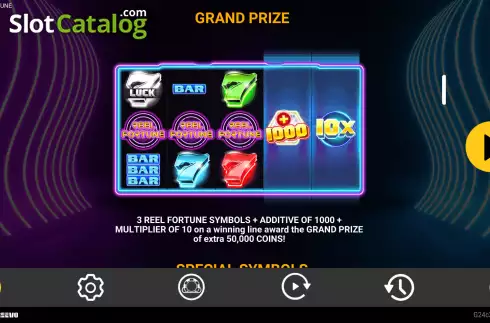 Οθόνη9. Reel Fortune Κουλοχέρης