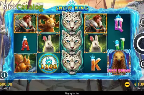 Οθόνη2. Snow King Κουλοχέρης