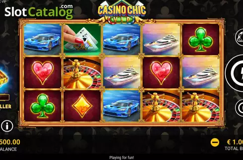 Οθόνη2. Casino Chic VIP Κουλοχέρης