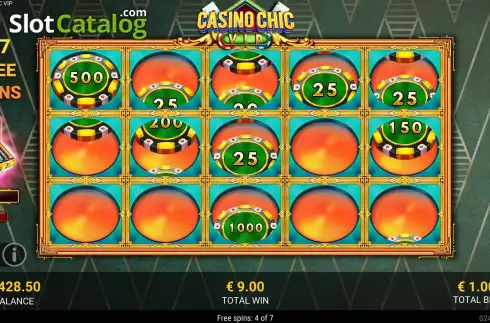 Οθόνη6. Casino Chic VIP Κουλοχέρης
