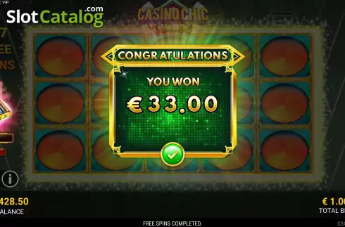 Οθόνη8. Casino Chic VIP Κουλοχέρης