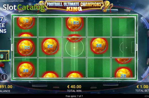 Οθόνη7. Football Ultimate Champions King Κουλοχέρης