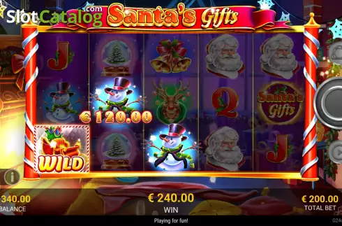 Οθόνη3. Santas Gifts (Reevo) Κουλοχέρης
