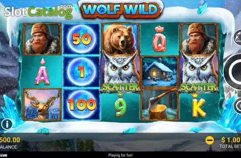 Οθόνη2. Wolf Wild Κουλοχέρης 