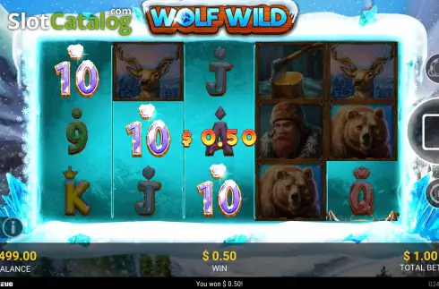 Οθόνη3. Wolf Wild Κουλοχέρης 