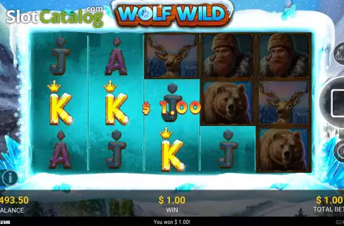 Οθόνη4. Wolf Wild Κουλοχέρης 