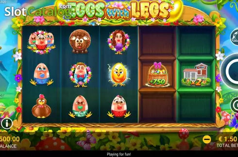 Οθόνη2. Eggs with Legs Κουλοχέρης