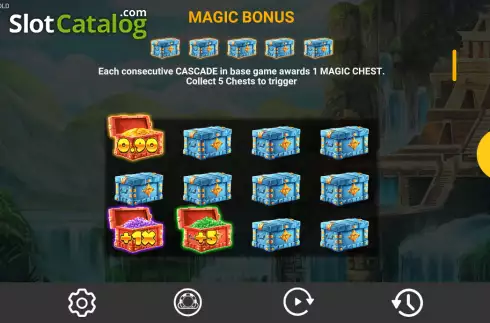 Οθόνη7. Mayan Magic Gold Κουλοχέρης