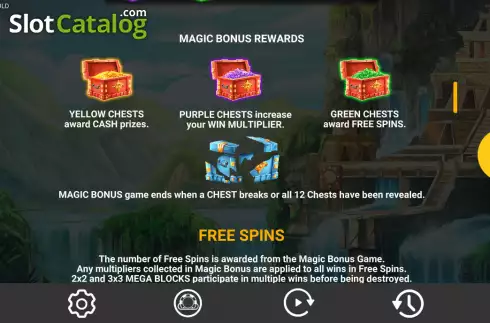 Οθόνη8. Mayan Magic Gold Κουλοχέρης