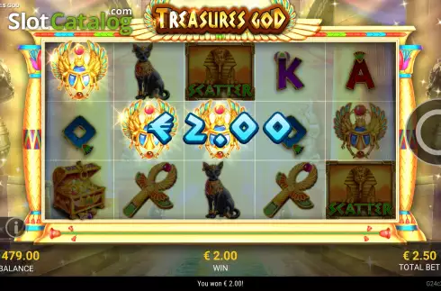 Οθόνη4. Treasures God Κουλοχέρης