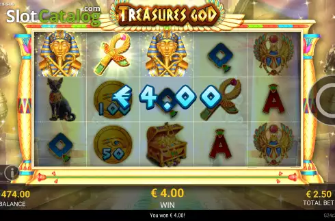 Οθόνη5. Treasures God Κουλοχέρης