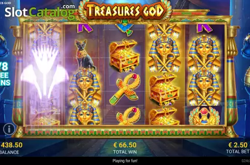 Οθόνη7. Treasures God Κουλοχέρης