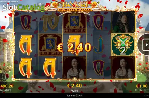 Οθόνη4. Le BoSSu Richesse Royale Κουλοχέρης