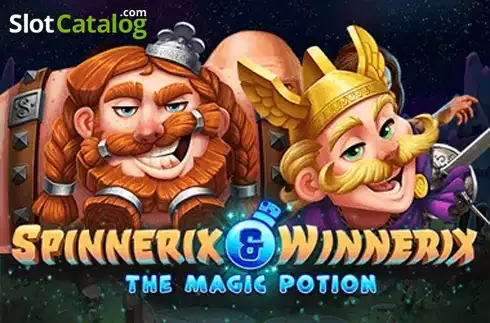 Spinnerix and Winnerix The Magic Potion Λογότυπο Spinnerix and Winnerix The Magic Potion Λογότυπο