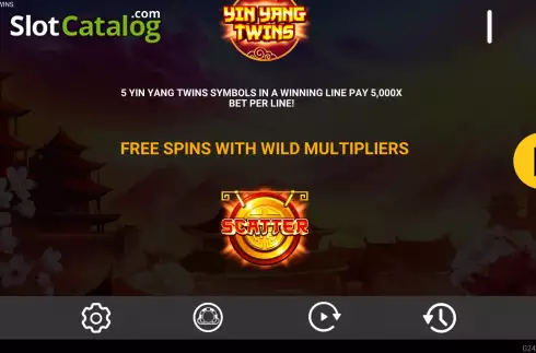 Οθόνη5. Yin Yang Twins Κουλοχέρης 