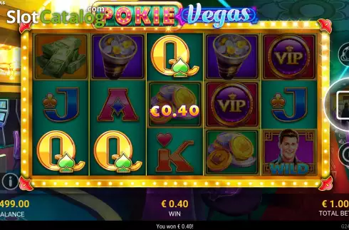 Οθόνη3. Pokie Vegas Κουλοχέρης