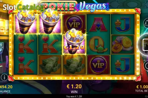 Οθόνη4. Pokie Vegas Κουλοχέρης