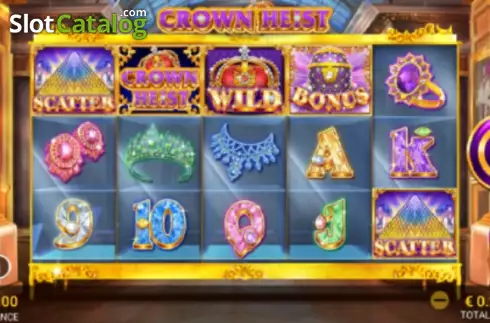Οθόνη2. Crown Heist Κουλοχέρης