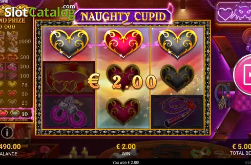 Οθόνη3. Naughty Cupid Κουλοχέρης