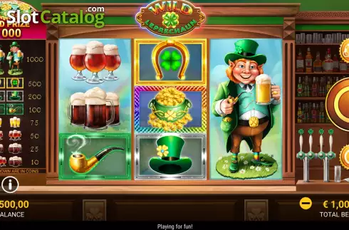 Οθόνη2. Wild Leprechaun (Reevo) Κουλοχέρης