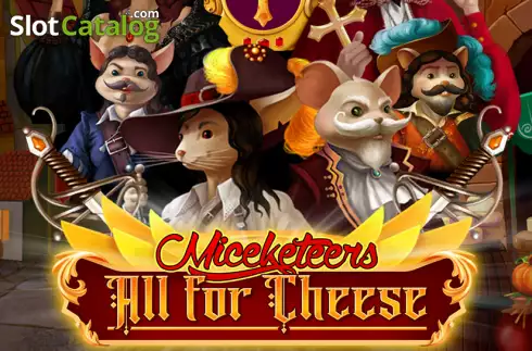 Miceketeers All for Cheese Λογότυπο Miceketeers All for Cheese Λογότυπο